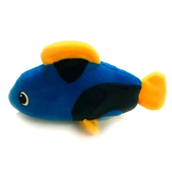Brinquedo de Pelúcia Peixe Azul para Cães