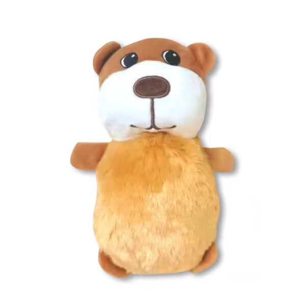 Brinquedo de Pelúcia Urso Marrom para Cães