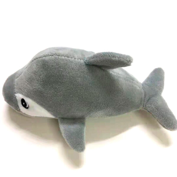Brinquedo de Pelúcia Golfinho Cinza