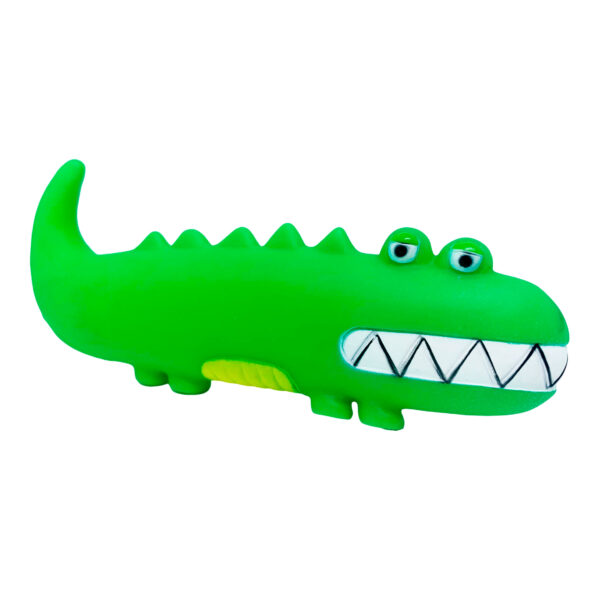 Brinquedo de Vinil Jacaré para Cachorros
